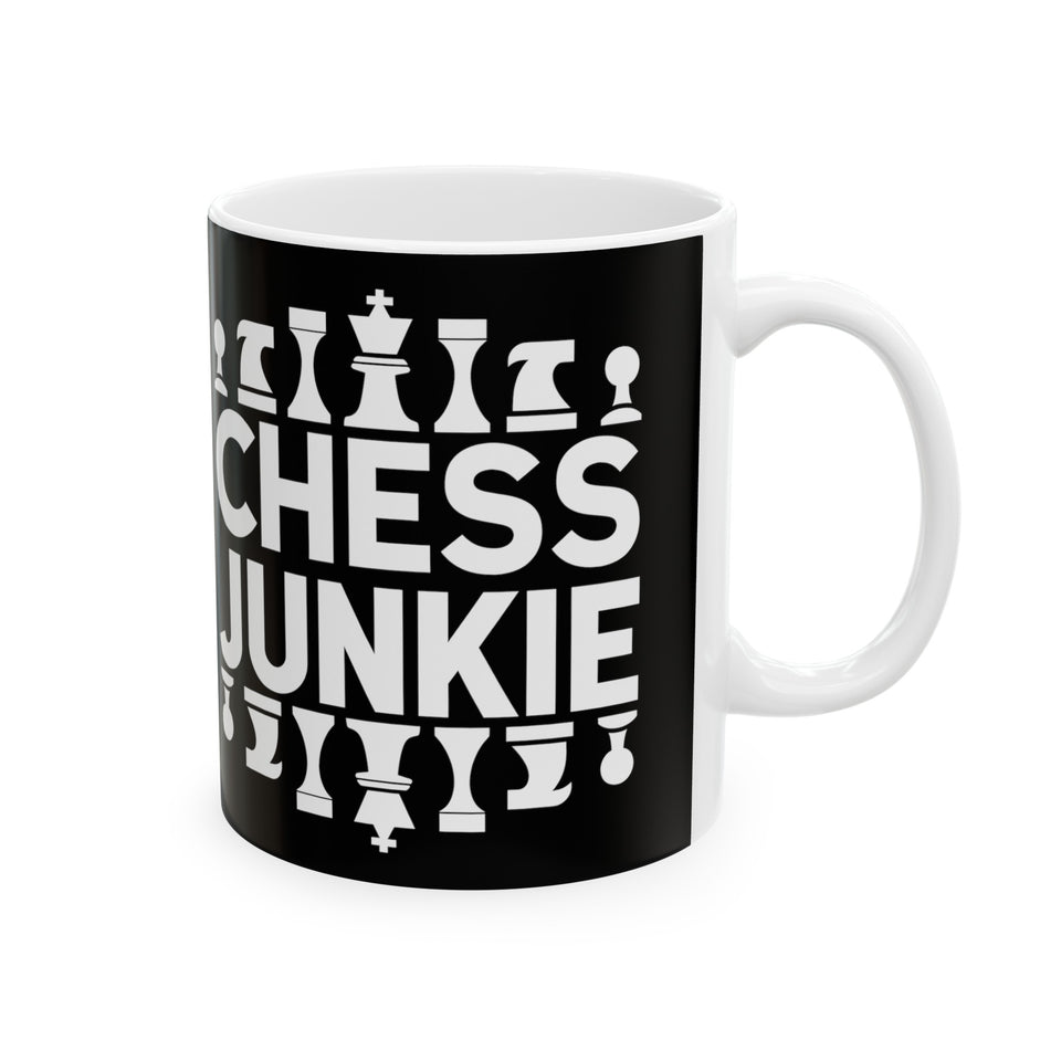 Chess Junkie Mug | Chess Gift | Chess Coffee Mug | Chess Gift Ideas Mug 11oz