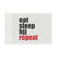 Brazilian Jiu Jitsu Eat Sleep BJJ Repeat Flag Banner | BJJ Flag