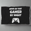 Mom By Day Gamer By Night Video Gamer Blanket