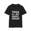 Yoga Is My Happy Hour Yoga Shirt | Yoga Gift | Unisex Yoga T Shirt 2