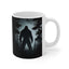 Bigfoot Mug | Bigfoot Gift | Sasquatch Abominable Snowman Ceramic Mug 11oz