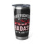 Firefighter Vagabond 20oz Tumbler | Firefighter Gifts | Firefighter Because Badass Isn't A Job Title Travel Mug