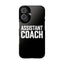 Premium Assistant Coach iPhone Case | Assistant Coach Gifts Slim Phone Cases