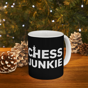 Chess Junkie Mug 2 | Chess Gift | Chess Coffee Mug | Chess Gift Ideas Mug 11oz Chess Junkie Mug 2 | Chess Gift | Chess Coffee Mug | Chess Gift Ideas Mug 11oz