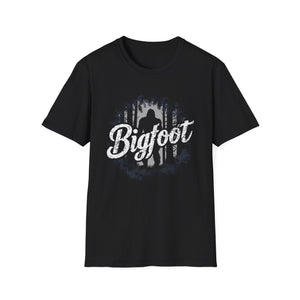 Bigfoot Shirt | Sasquatch Bigfoot T Shirt | Bigfoot In Forest Tee Shirt | Sasquatch Bigfoot Unisex T-Shirt 2
