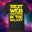 Best Web Developer In The Galaxy Shirt