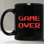 Game Over 11 oz. Black Mug