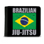 Brazilian Jiu Jitsu Flag 2 BJJ Mens Wallet