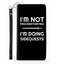 I'm Not Procrastinating I'm Doing Side Quests Phone Case | Fantasy RPG Phone Wallet Case