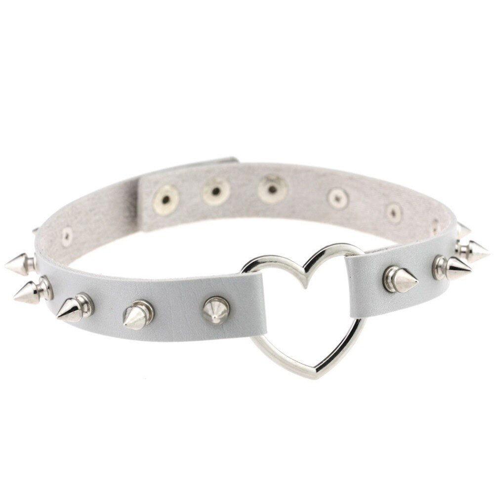 goth choker, punk choker, gothic choker necklace