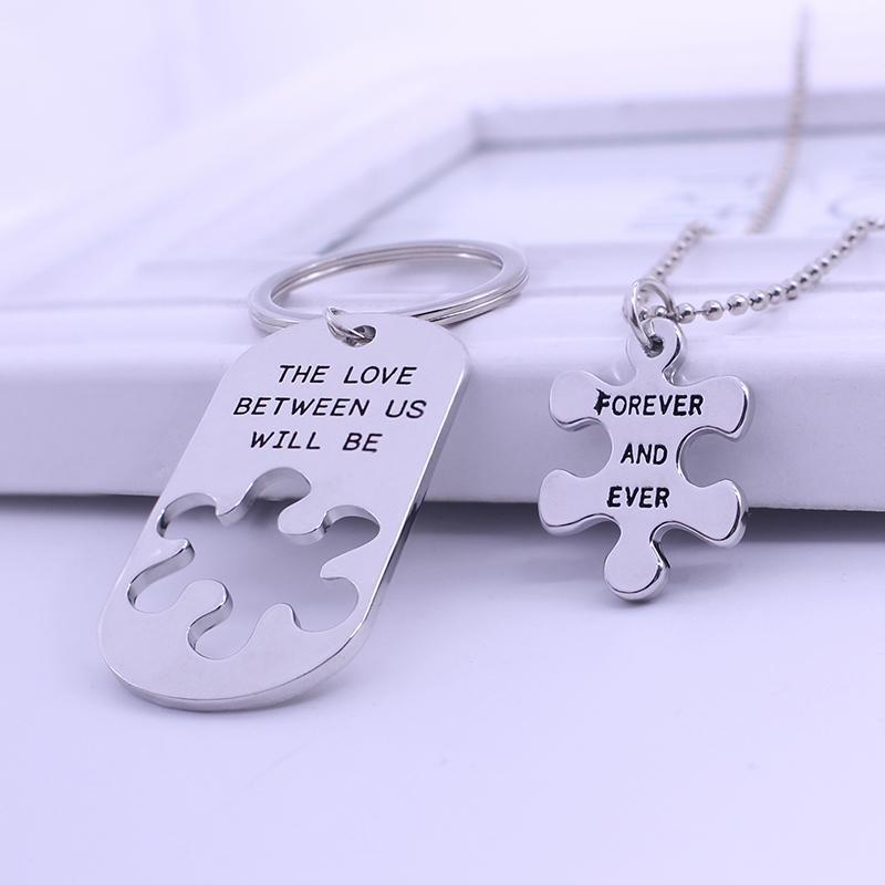 couple necklaces, couples keychains, relationship necklaces, couple chains