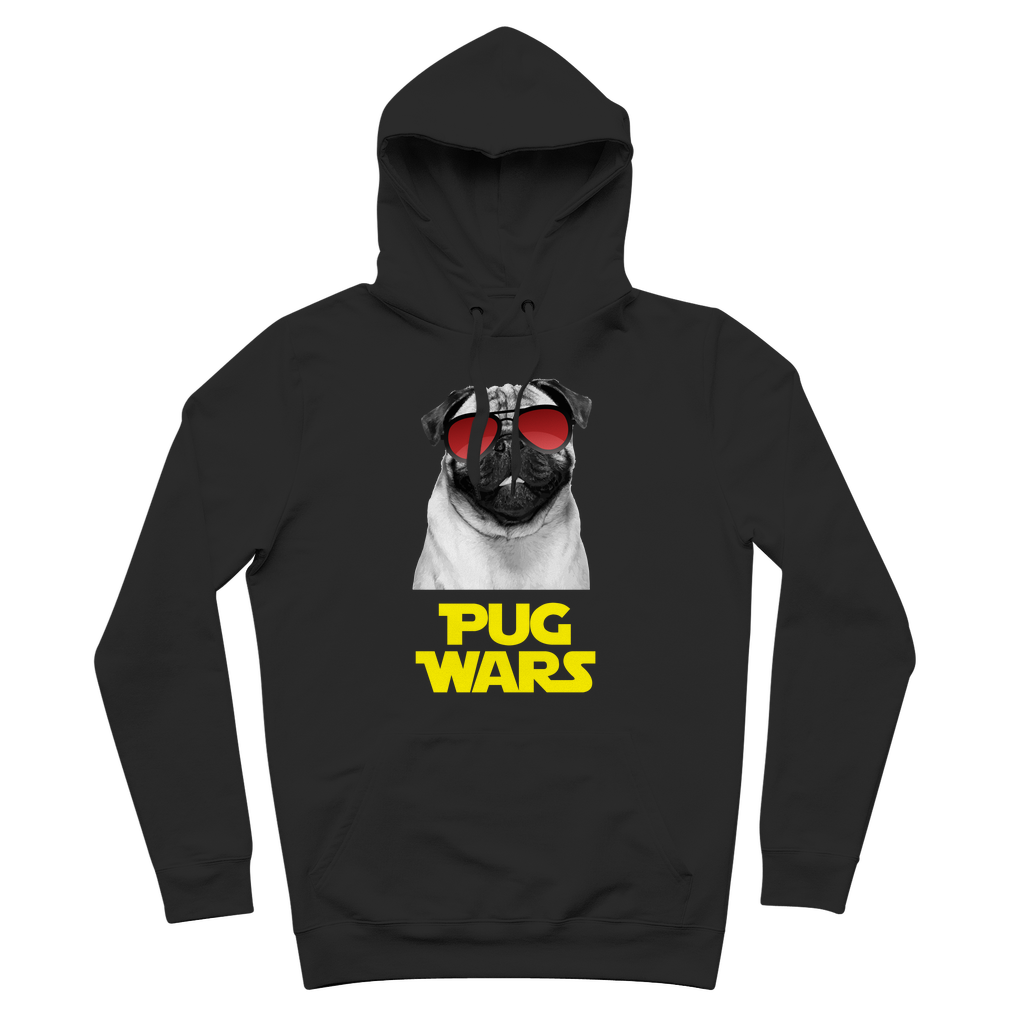 Pug Wars Return Of The Pug Premium Adult Hoodie