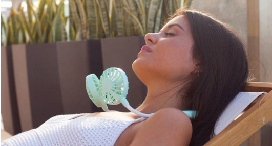 The Lazy Fan - Portable Hanging Neck Fan