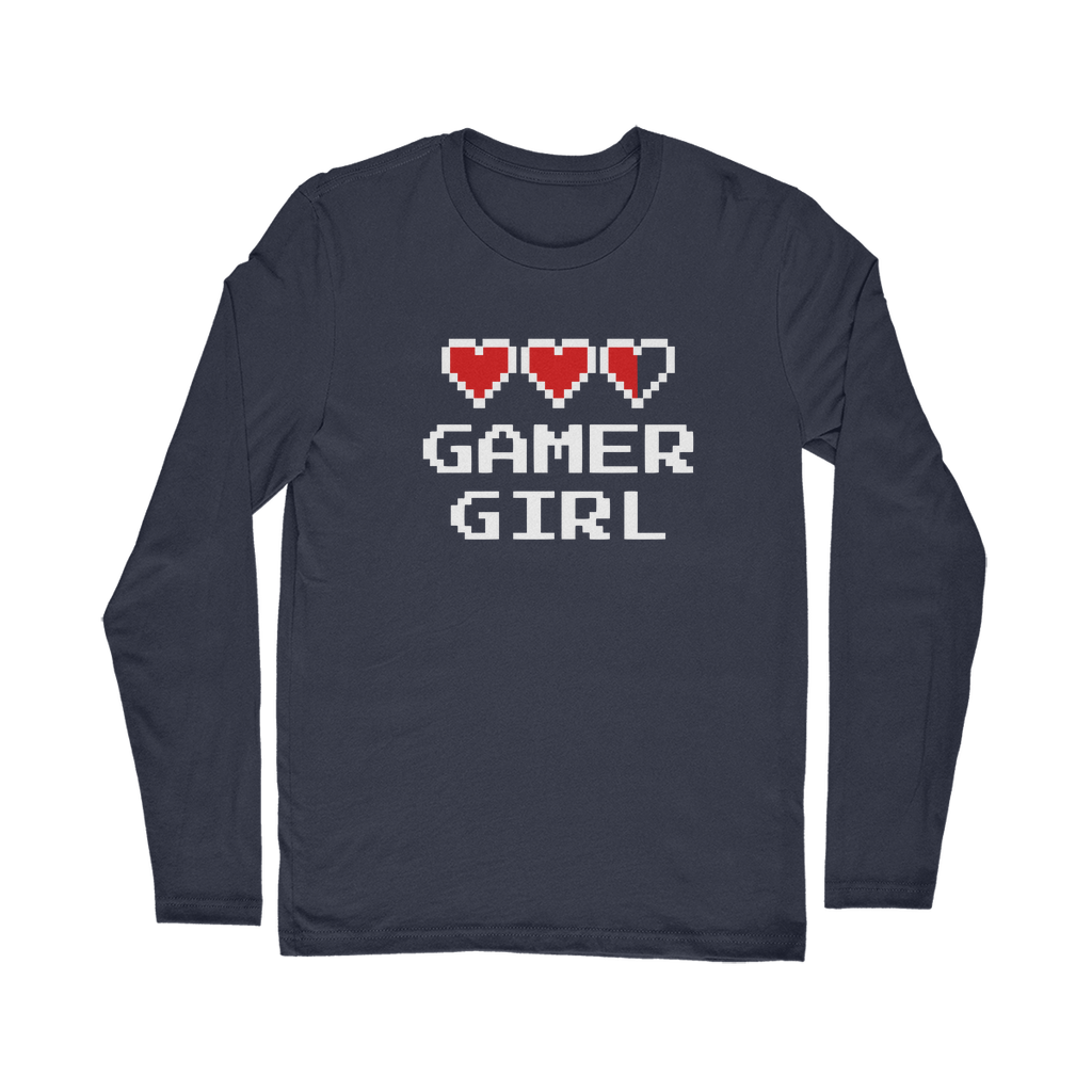 Gamer Girl Video Game Classic Long Sleeve T-Shirt