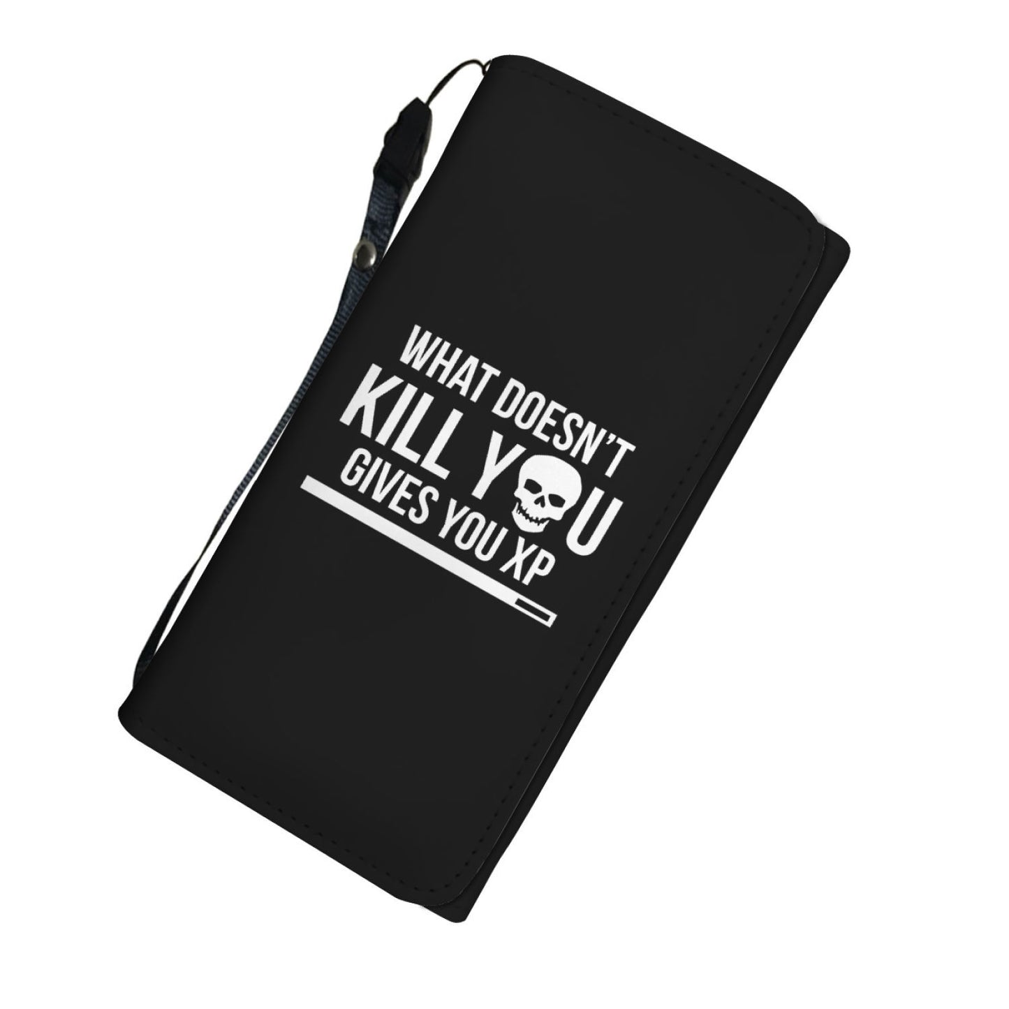 What Doesn't Kill You Gives You XP RPG Video Gamer Womens Wallet