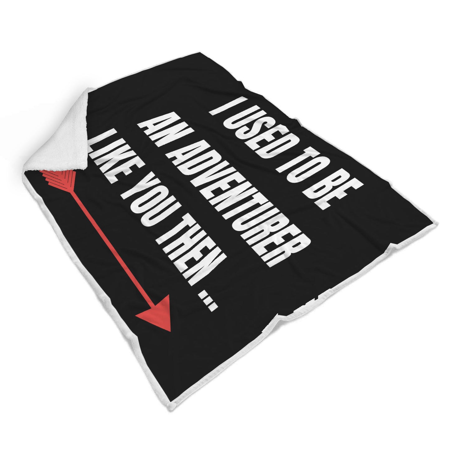 I Used To Be An Adventurer Like You Fantasy RPG Video Gamer Blanket