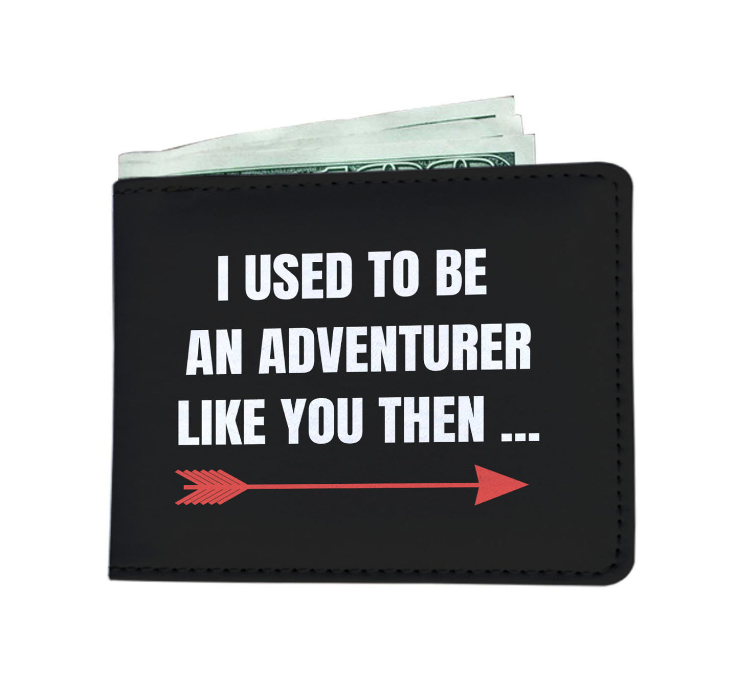 I Used To Be An Adventurer Like You Fantasy RPG Video Gamer Wallet
