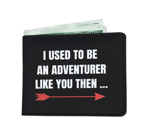I Used To Be An Adventurer Like You Fantasy RPG Video Gamer Wallet I Used To Be An Adventurer Like You Fantasy RPG Video Gamer Wallet