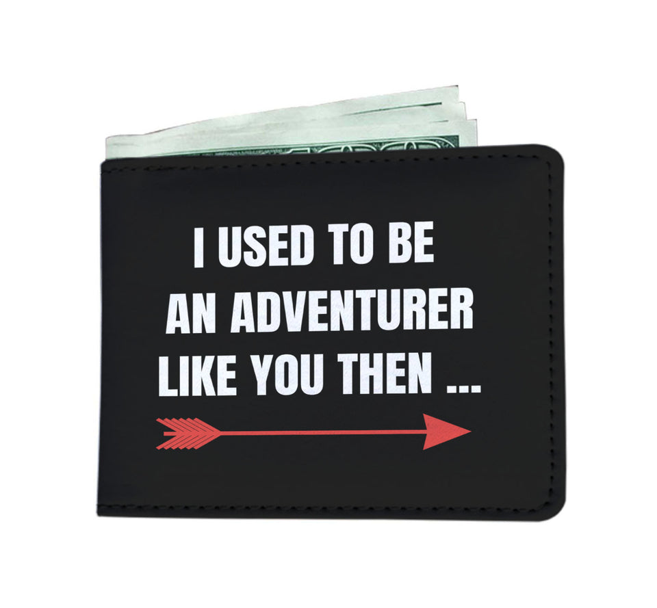 I Used To Be An Adventurer Like You Fantasy RPG Video Gamer Wallet