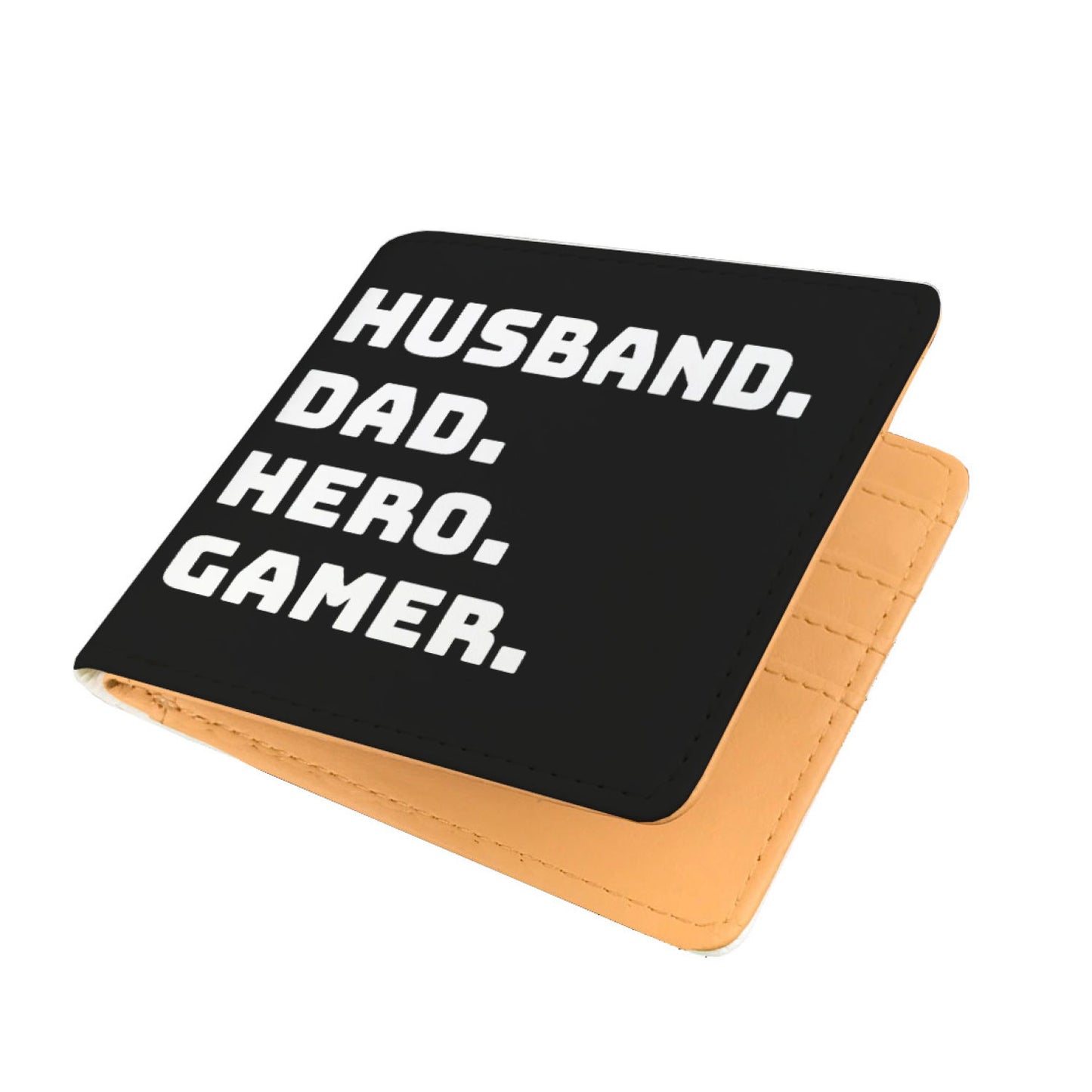 Husband Dad Hero Gamer Video Game Wallet