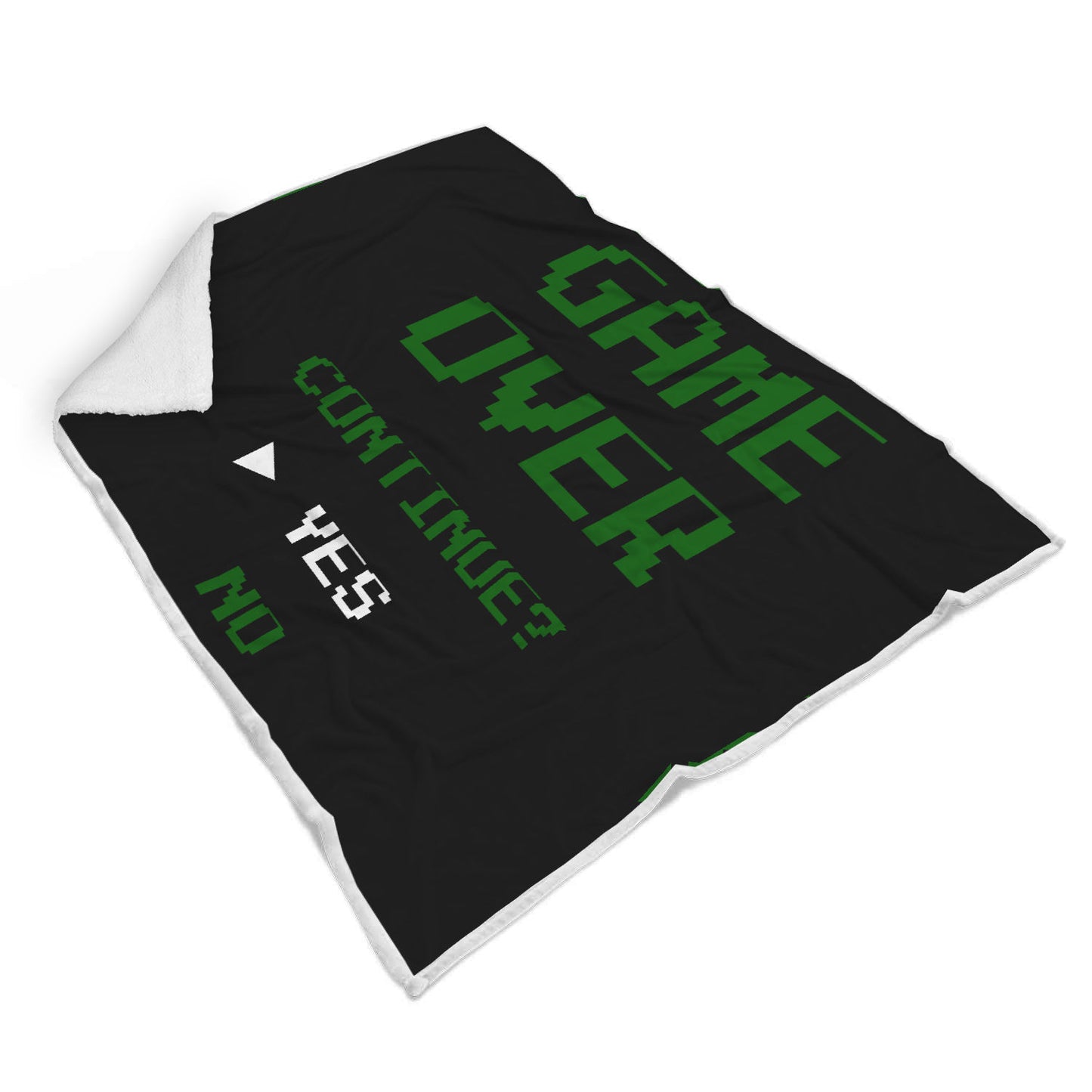 Game Over Continue - Video Gamer Blanket