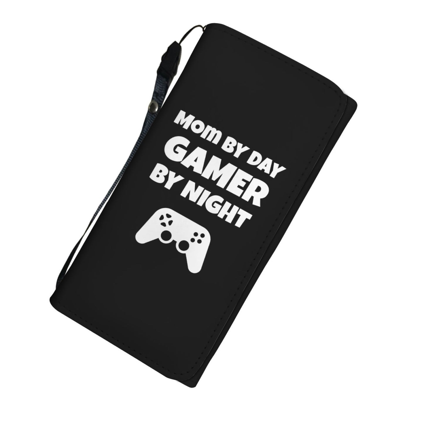Mom By Day Gamer By Night Video Gamer Womens Wallet