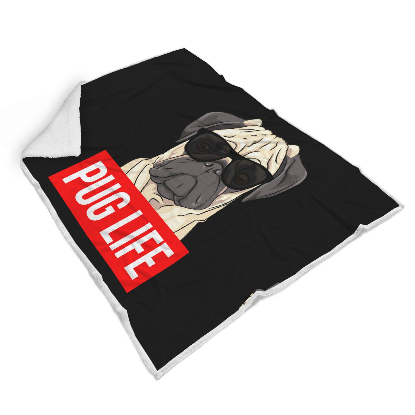 Pug Life - Pug Lovers Blanket