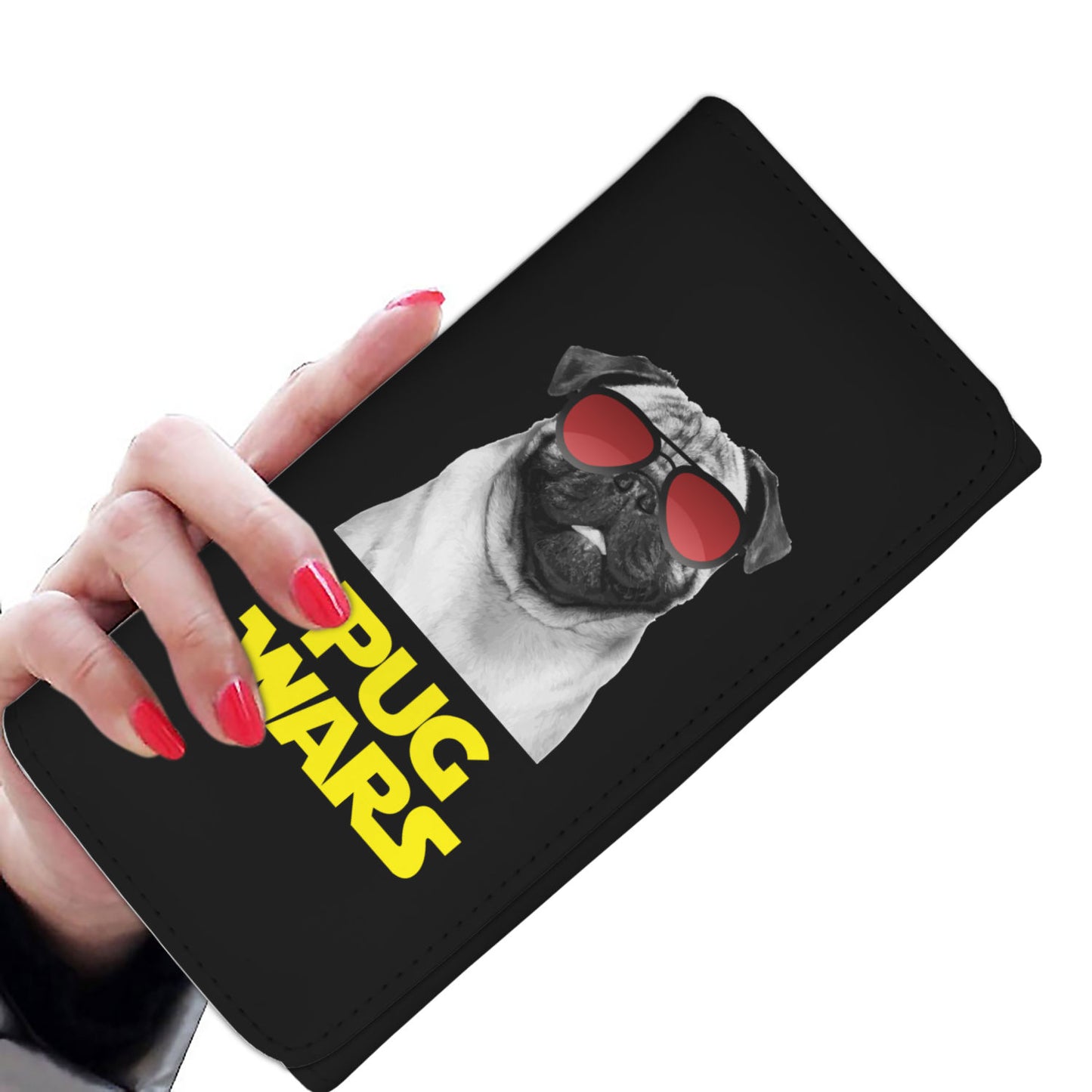 Pug Wars Return Of The Pug Womens Wallet