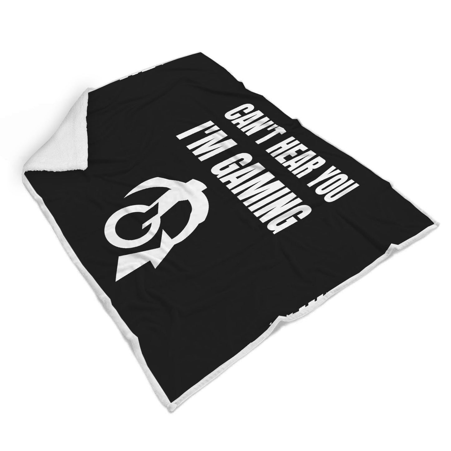 Can't Hear You I'm Gaming Video Gamer Blanket