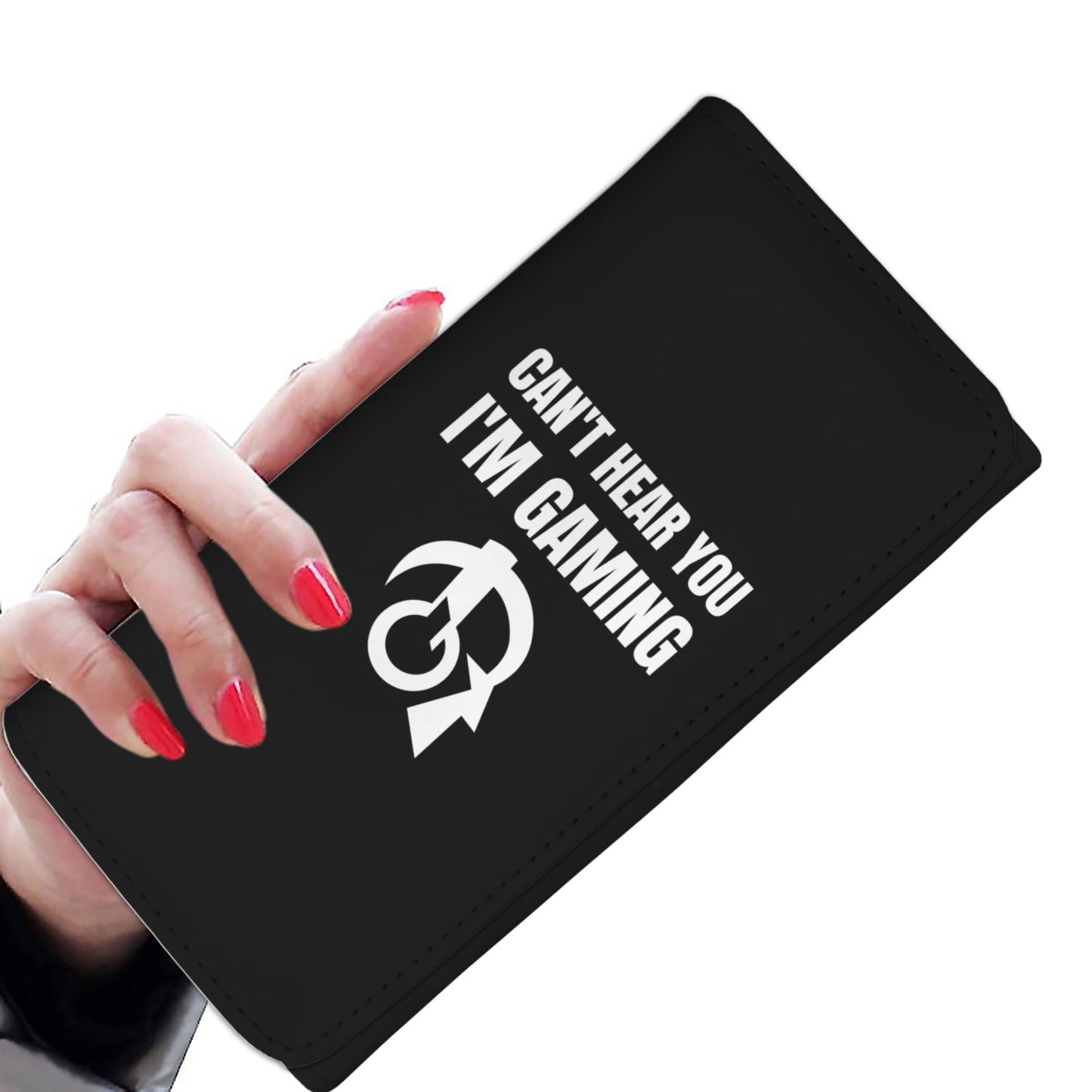 Can't Hear You I'm Gaming Video Gamer Womens Wallet