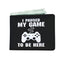 I Paused My Game To Be Here Videogame Mens Wallet