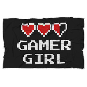 Gamer Girl - Video Game Blanket Gamer Girl - Video Game Blanket