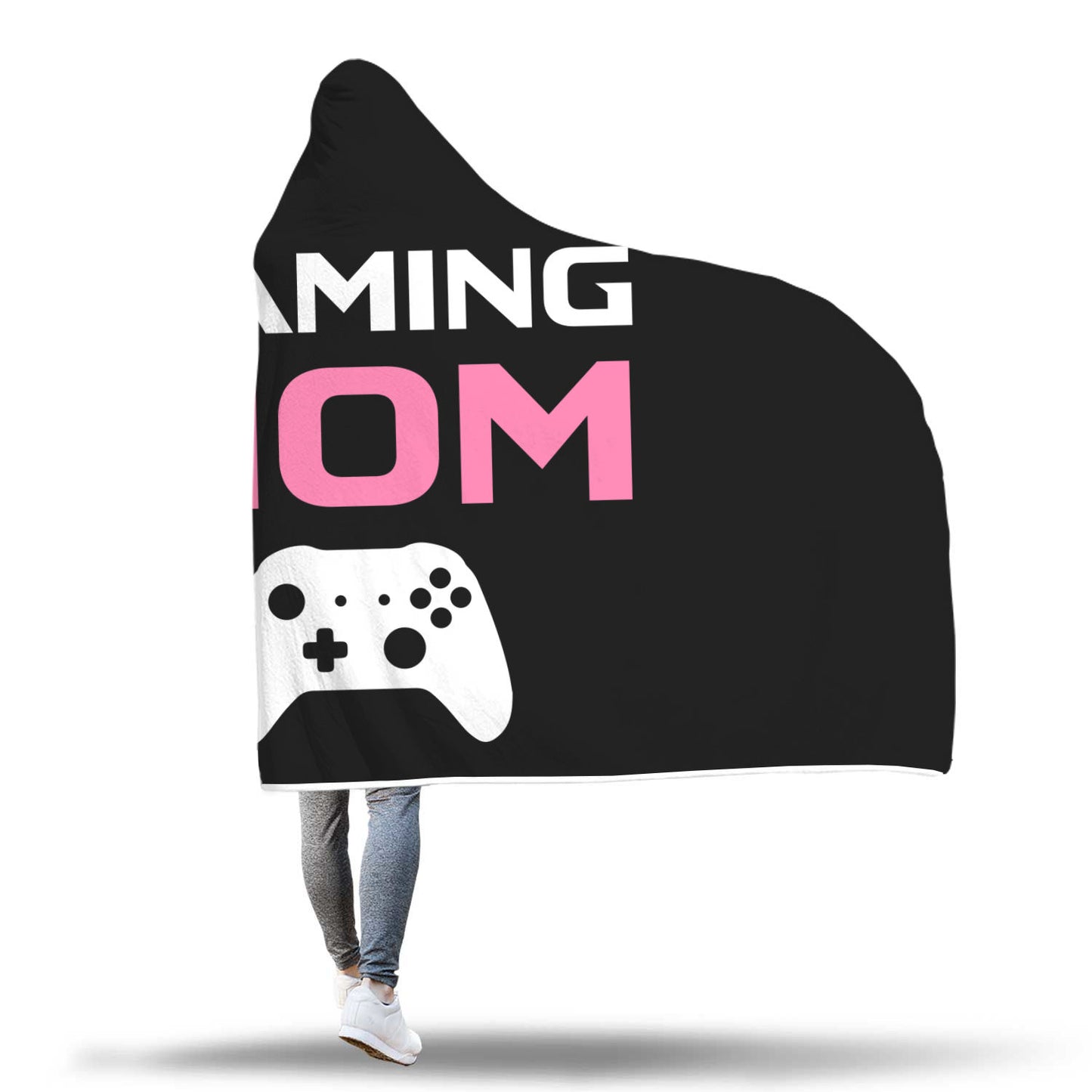 Gaming Mom - Video Game Mom Hooded Blanket