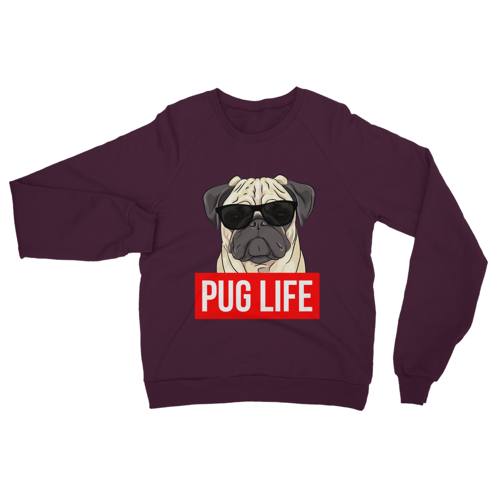 Pug Life - Pug Lover Classic Adult Sweatshirt