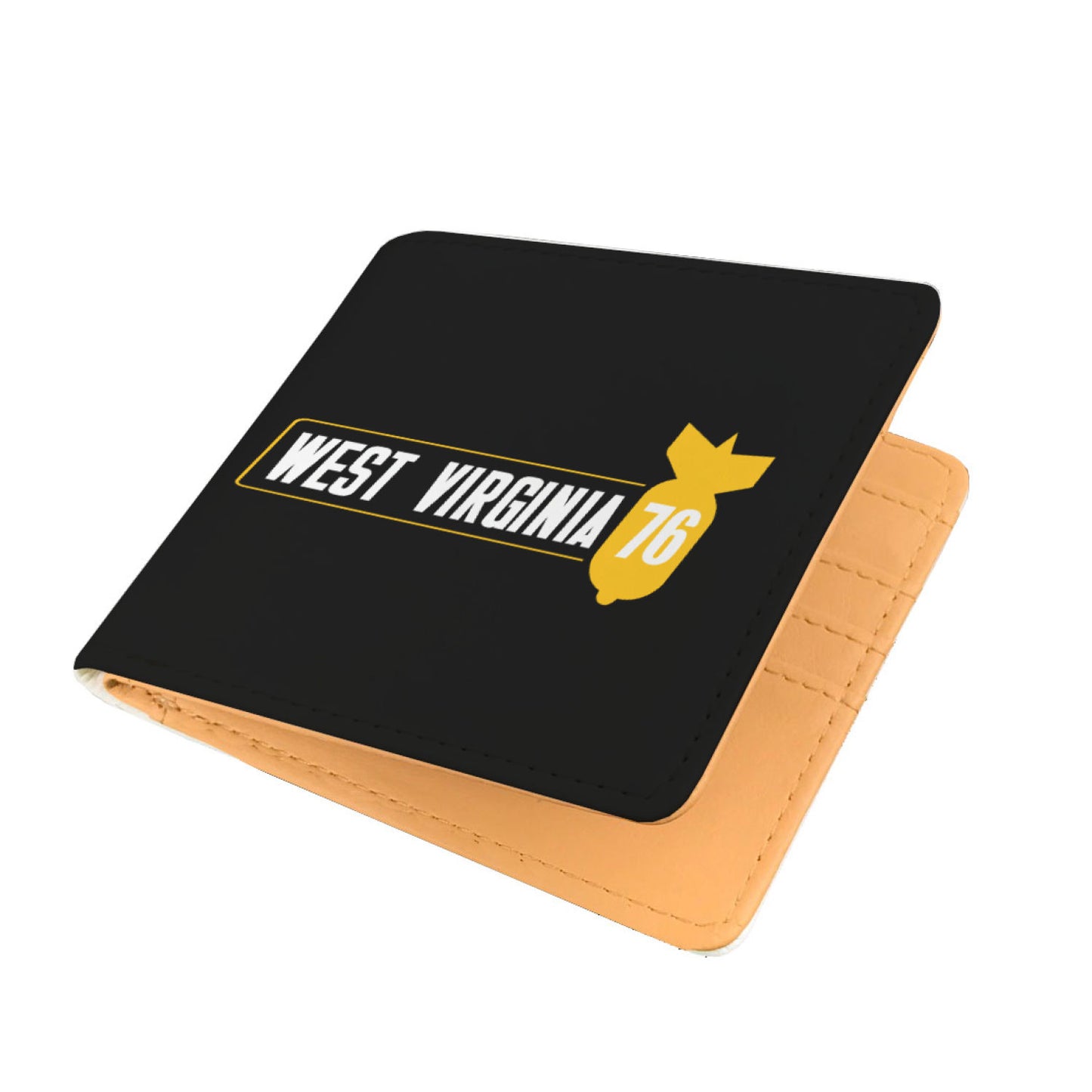 West Virginia 76 RPG Video Game Mens Wallet