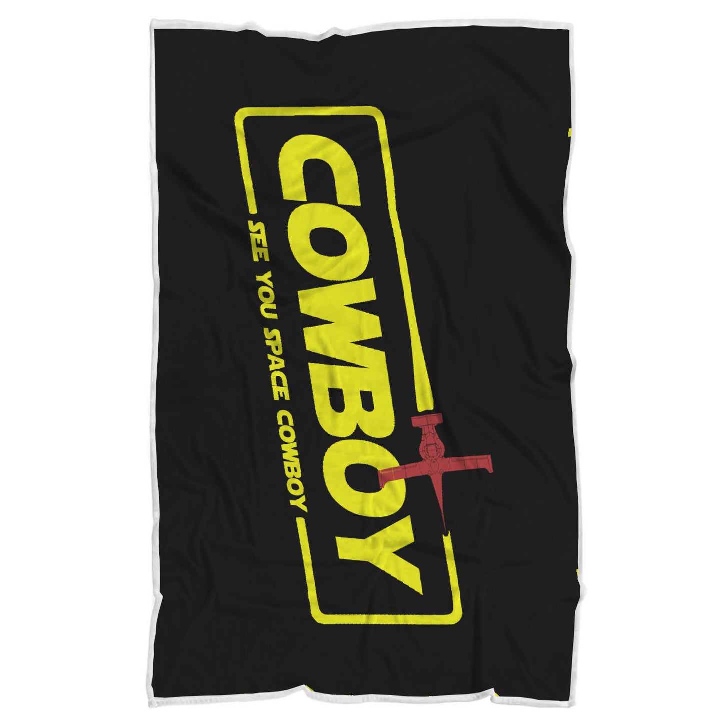 Cowboy A Space Cowboy Story Blanket