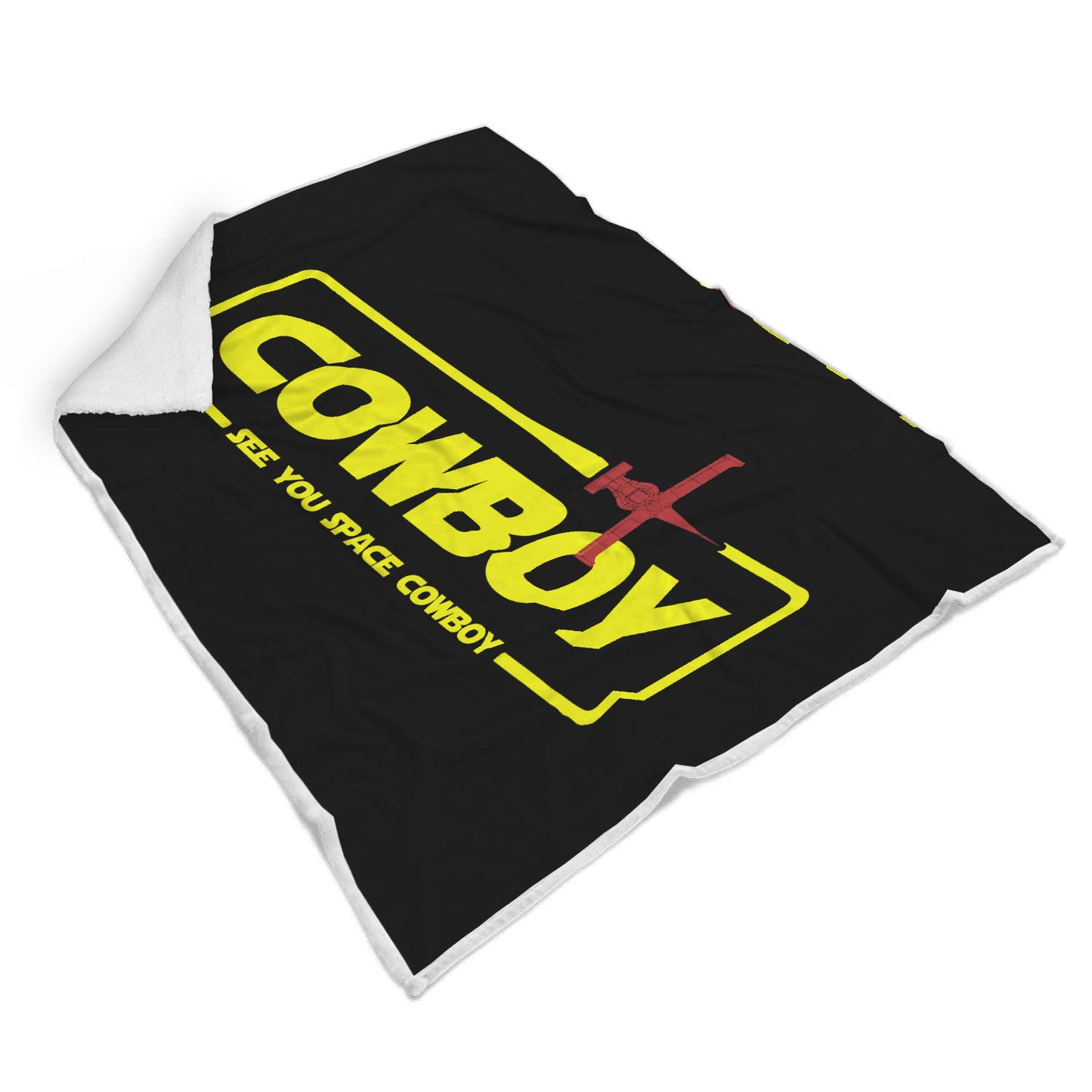 Cowboy A Space Cowboy Story Blanket