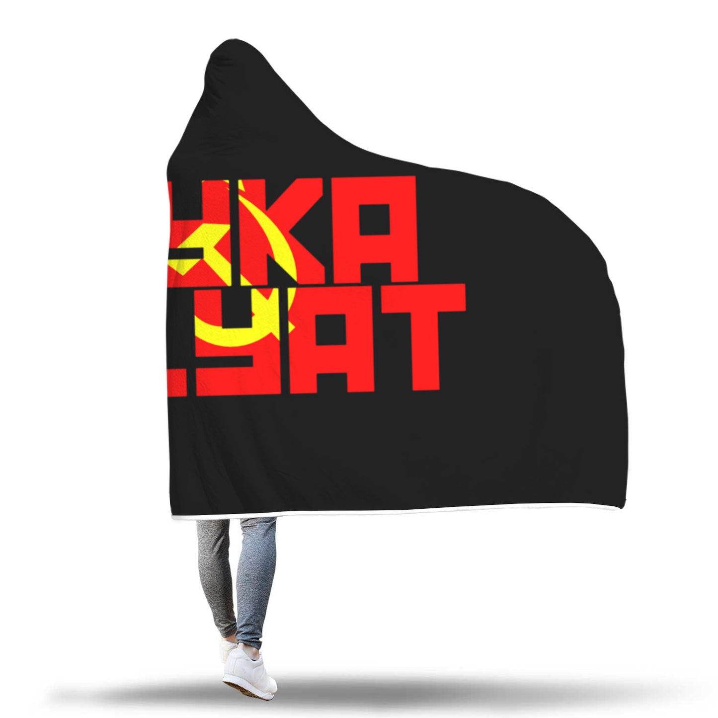 CYKA BLYAT Video Gaming Hooded Blanket