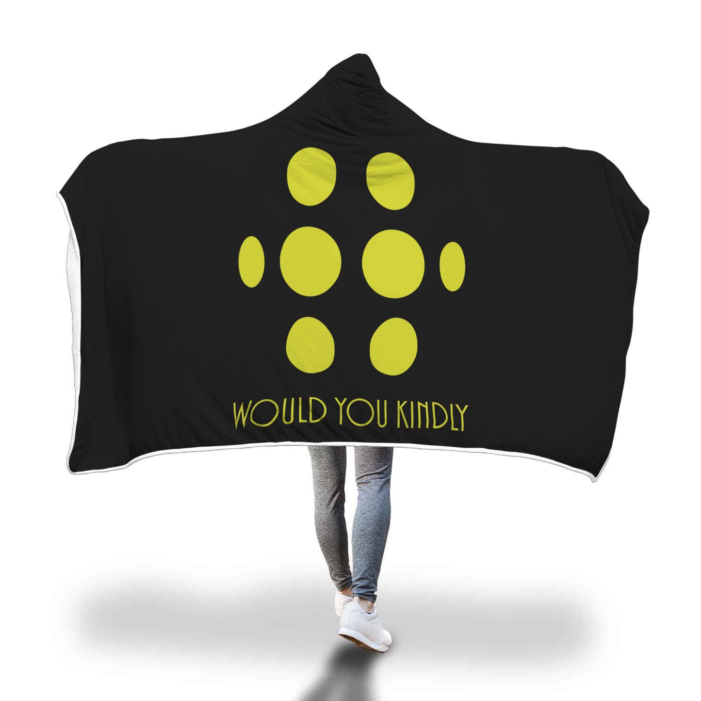 Big Daddy - Would You Kindly Hooded Blanket