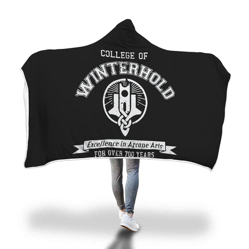 College of Winterhold Hooded Blanket