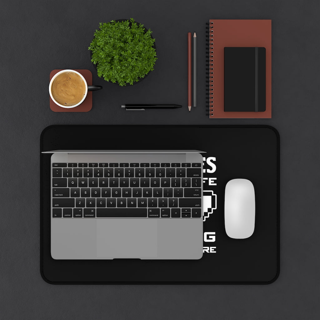 Video Games Ruined My Life Good Thing I Have Two More Desk Mat | RPG Mouse Mat | Fantasy Gaming Mouse Pad
