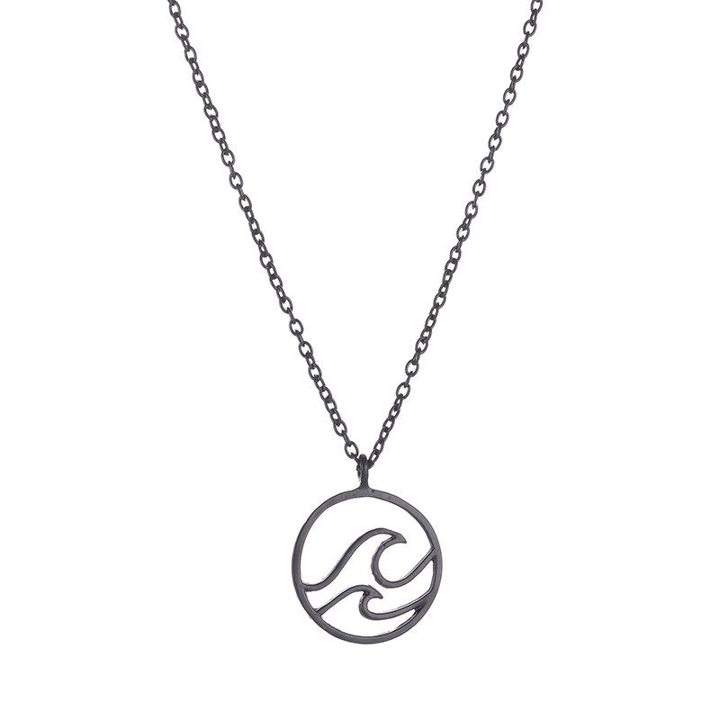 wave necklace