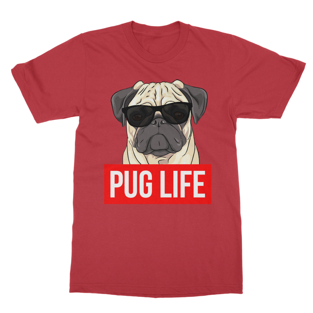 Pug Life - Pug Lover Classic Adult T-Shirt