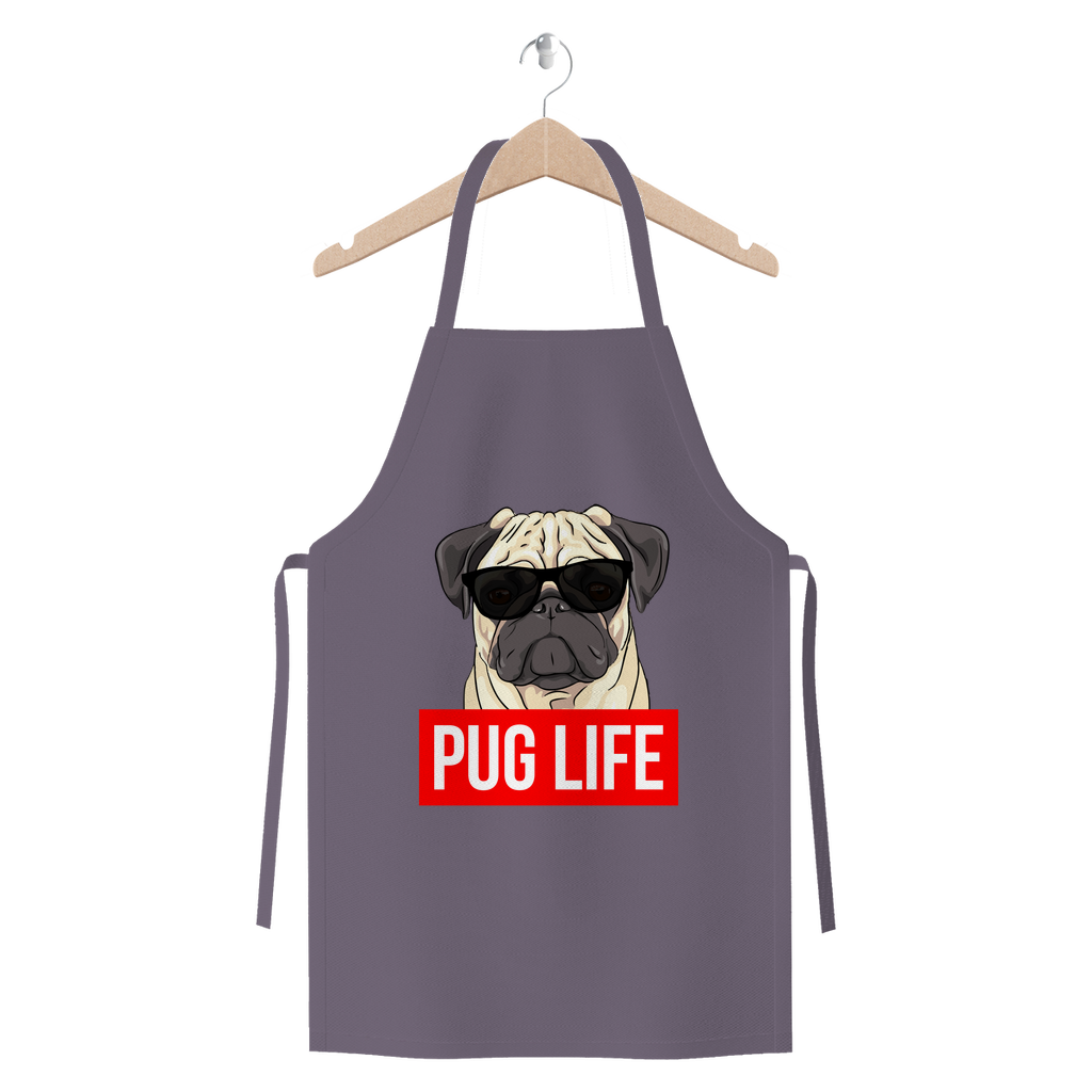 Pug Life - Pug Lover Premium Jersey Apron