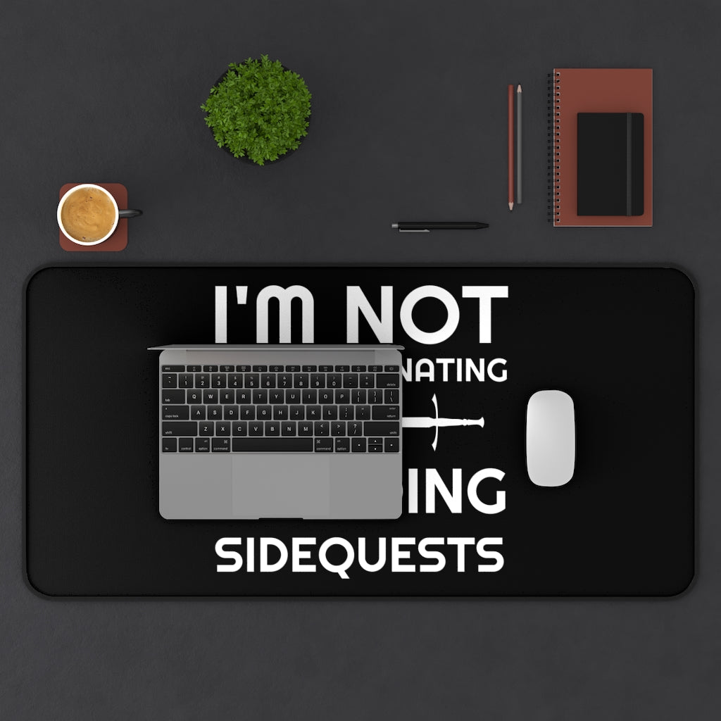 I'm Not Procrastinating I'm Doing Side Quests RPG Fantasy Desk Mat | RPG Mouse Mat | Gaming Mouse Pad