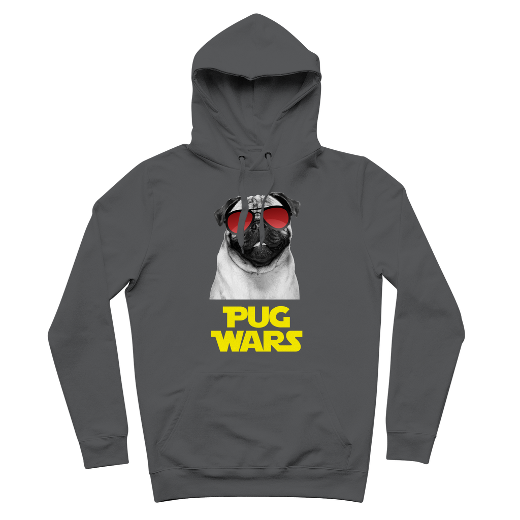 Pug Wars Return Of The Pug Premium Adult Hoodie