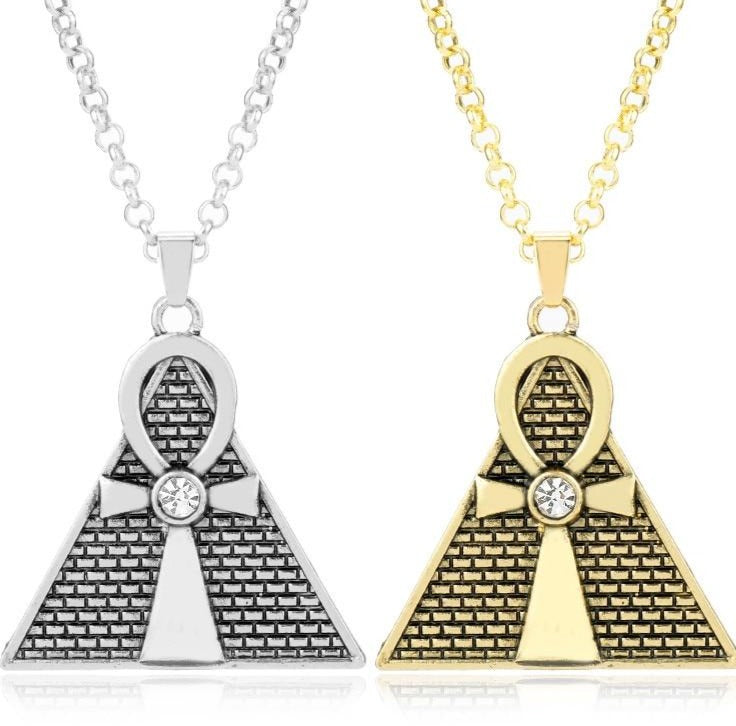 egyptian necklace, ankh necklace, nefertiti necklace, eye of horus necklace