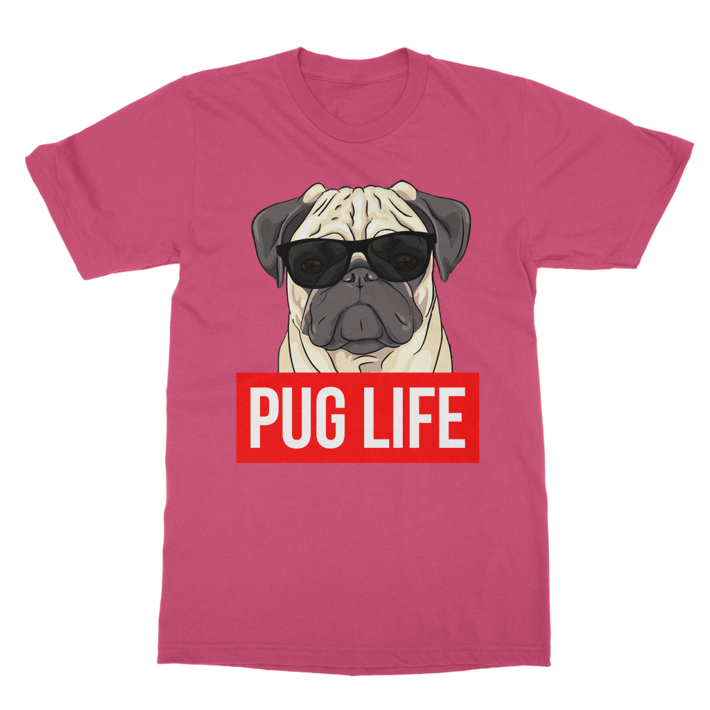 Pug Life - Pug Lover Classic Adult T-Shirt