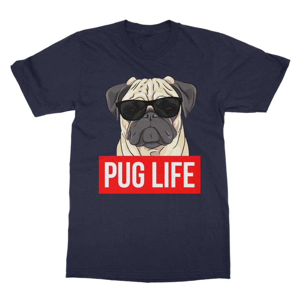 Pug Life - Pug Lover Classic Adult T-Shirt