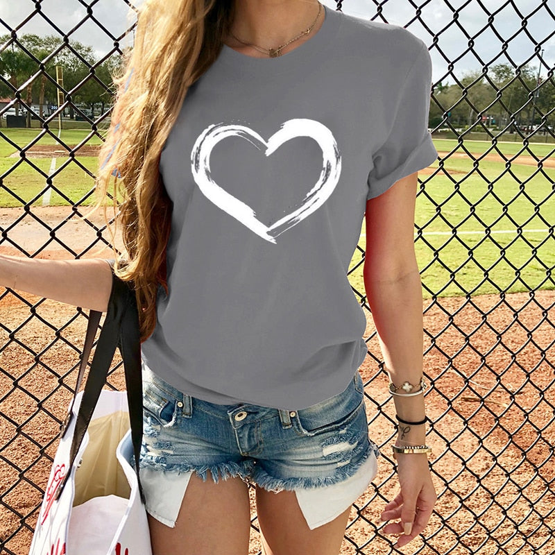 Women's Heart T-shirts